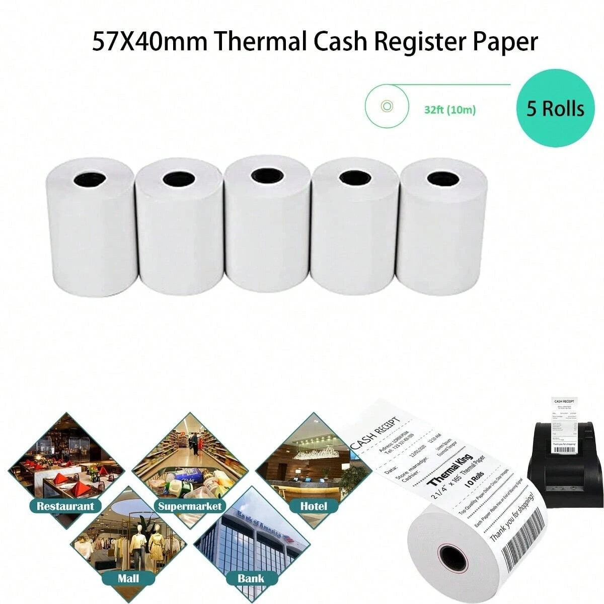 Rouleaux de Caisses Thermique
