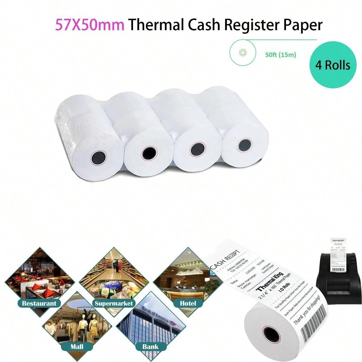 Rouleaux de Caisses Thermique