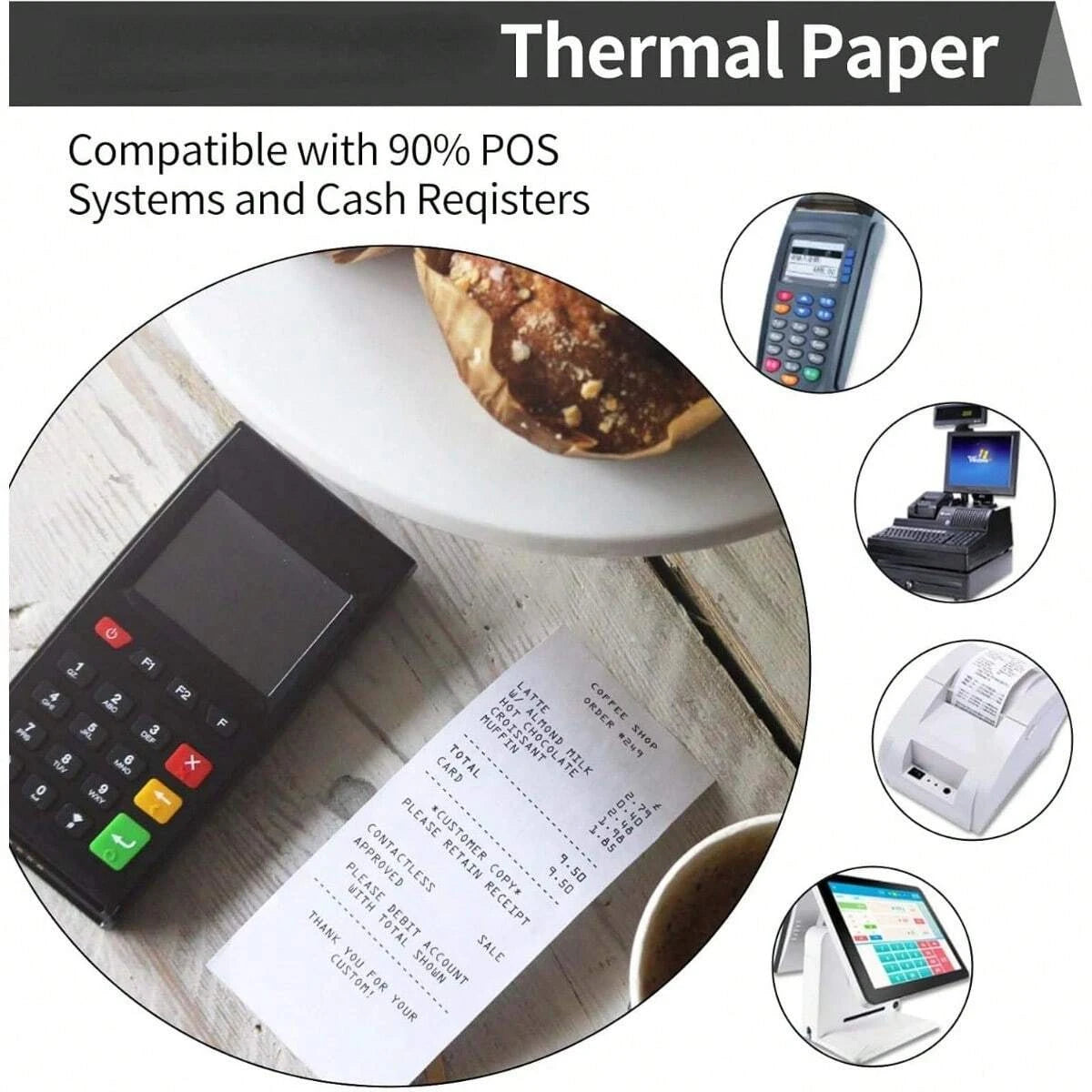 Rouleaux de Caisses Thermique