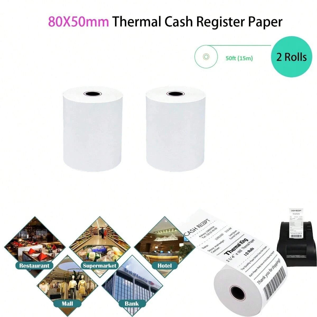 Rouleaux de Caisses Thermique