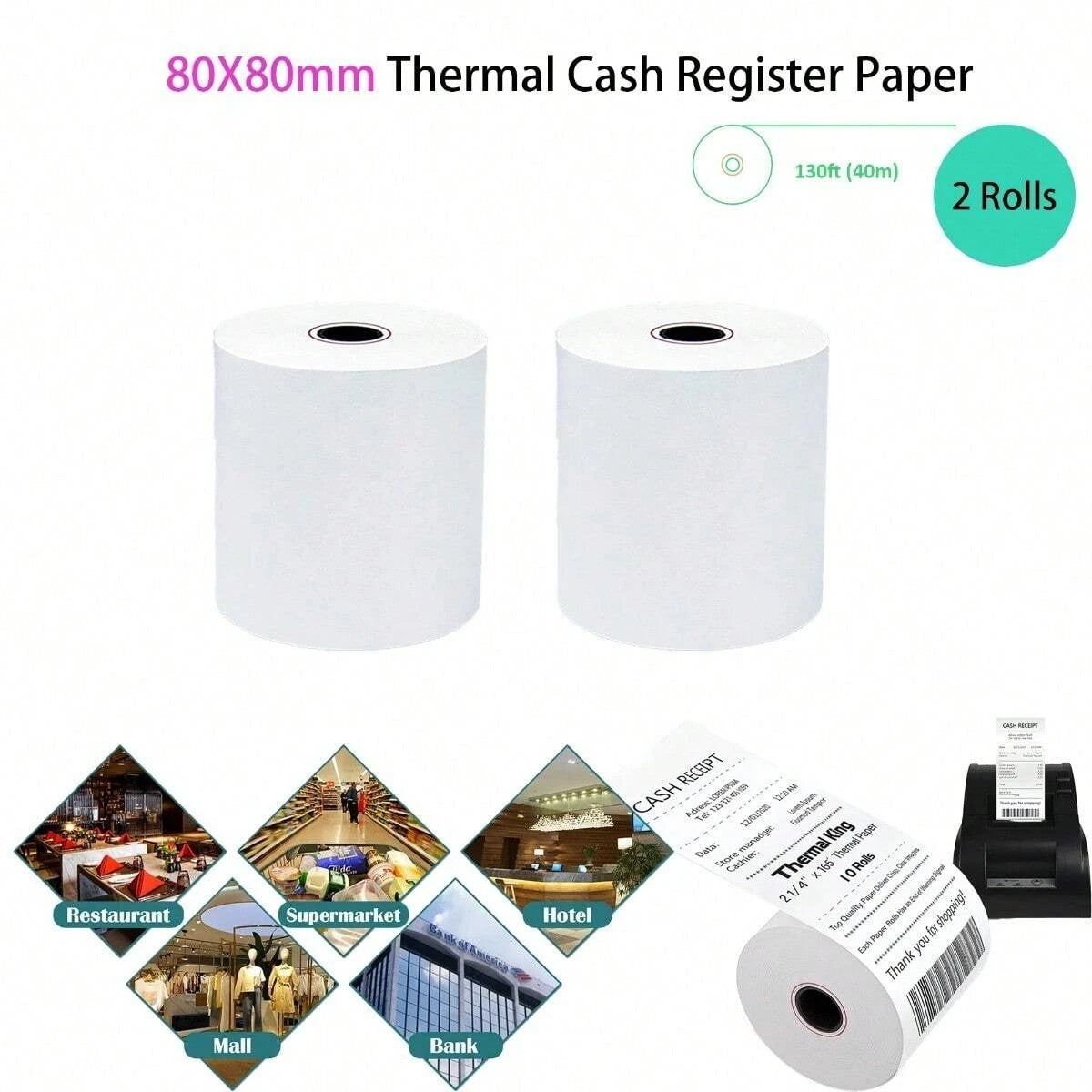 Rouleaux de Caisses Thermique