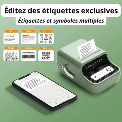 imprimante etiquettes thermique pour code qr images